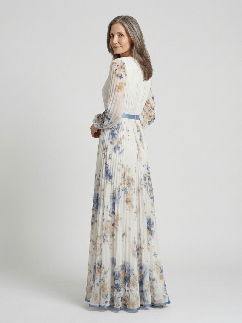 Lavinia™ | Elegantné maxi šaty s dlhými rukávmi
