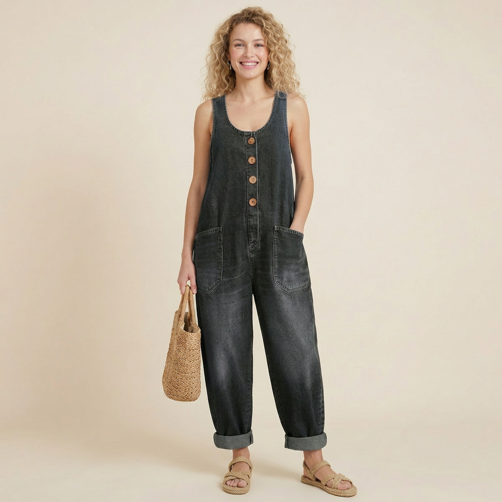 Diana Rocca™ Effortless Denim Combo Set