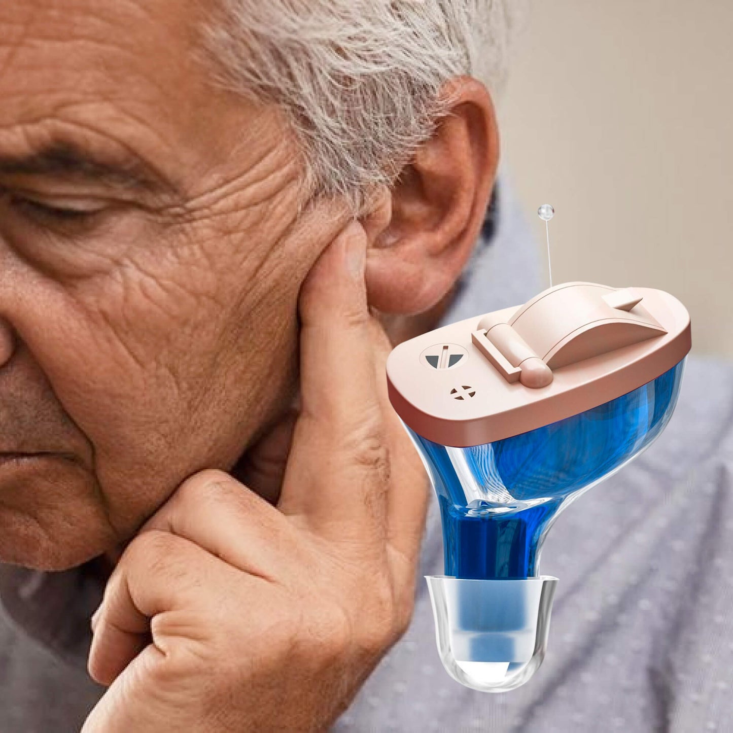 In-Ear Genopladelige Høreapparater med Klar Lyd, Langtidsholdbar Batteri og Behagelig Pasform til Daglig Brug