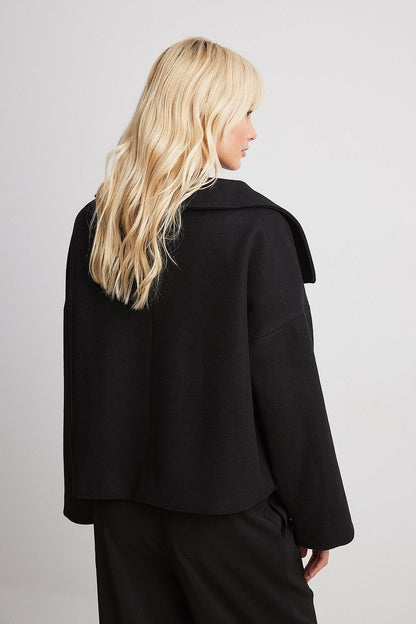 Women’s Double-Breasted Trench Coat – Timeless Structure with Everyday Elegance
