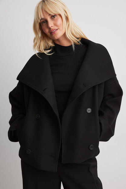 Women’s Double-Breasted Trench Coat – Timeless Structure with Everyday Elegance