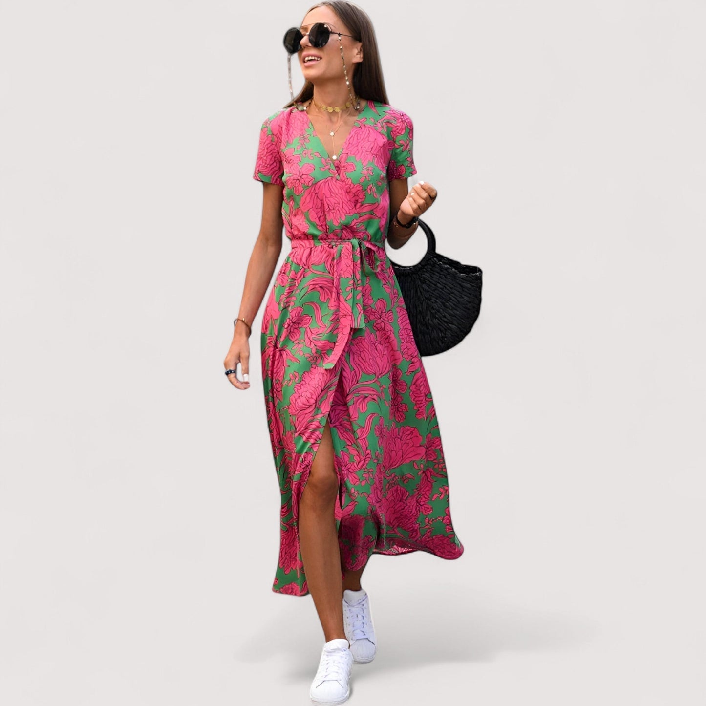 Sanne™ | Elegantes Baumwollkleid