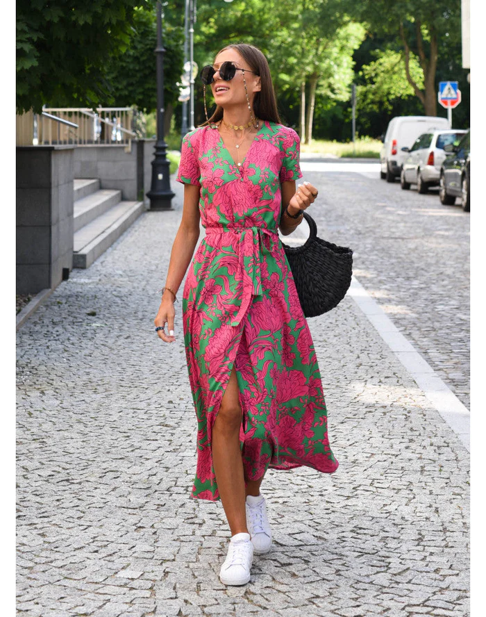 Sommerkleid mit Blütenmuster - Noëlle