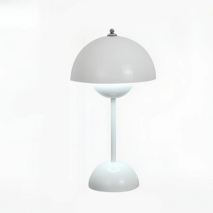 Stilvolle Pilzlampe mit USB-Ladefunktion