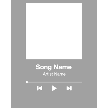 Nightly Wish Custom Music Plaque
