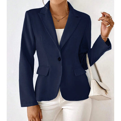 Lucinda - Blazer a un Bottone e a Maniche Lunghe