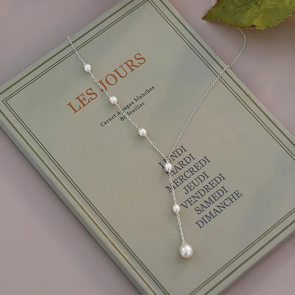Collier à Pendentif en Perles Vintage