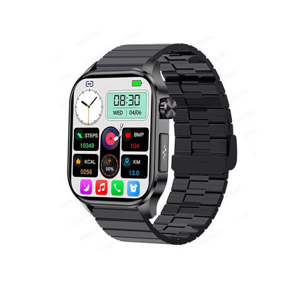Health Monitoring Smartwatch for Seniors – Blood Pressure and Sugar Tracking