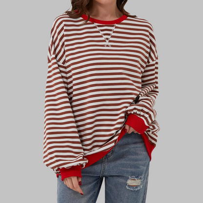 Cynthia | Casual Striped Sweater
