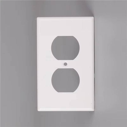 Set of 4 Wall Plates with LED Night Light Outlets