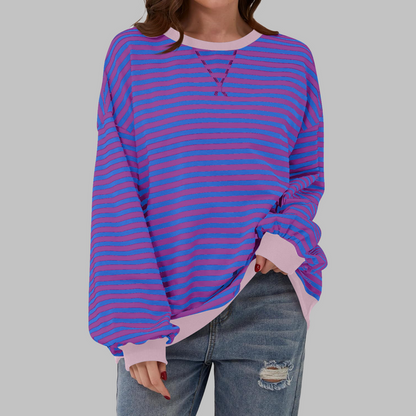 Cynthia | Casual Striped Sweater