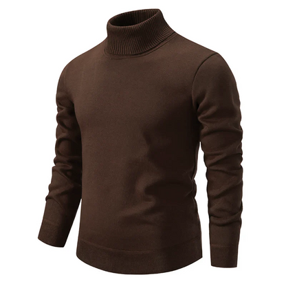Rollkragenpullover aus Schurwolle - Franco