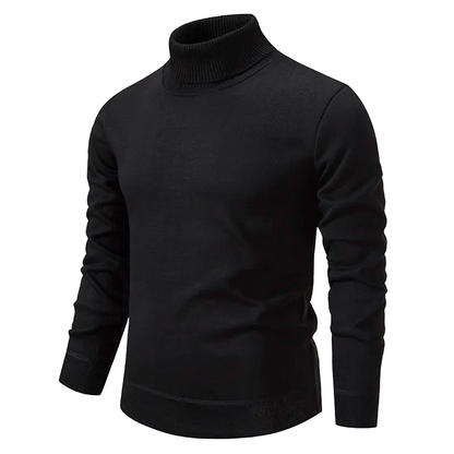 Rollkragenpullover aus Schurwolle - Franco
