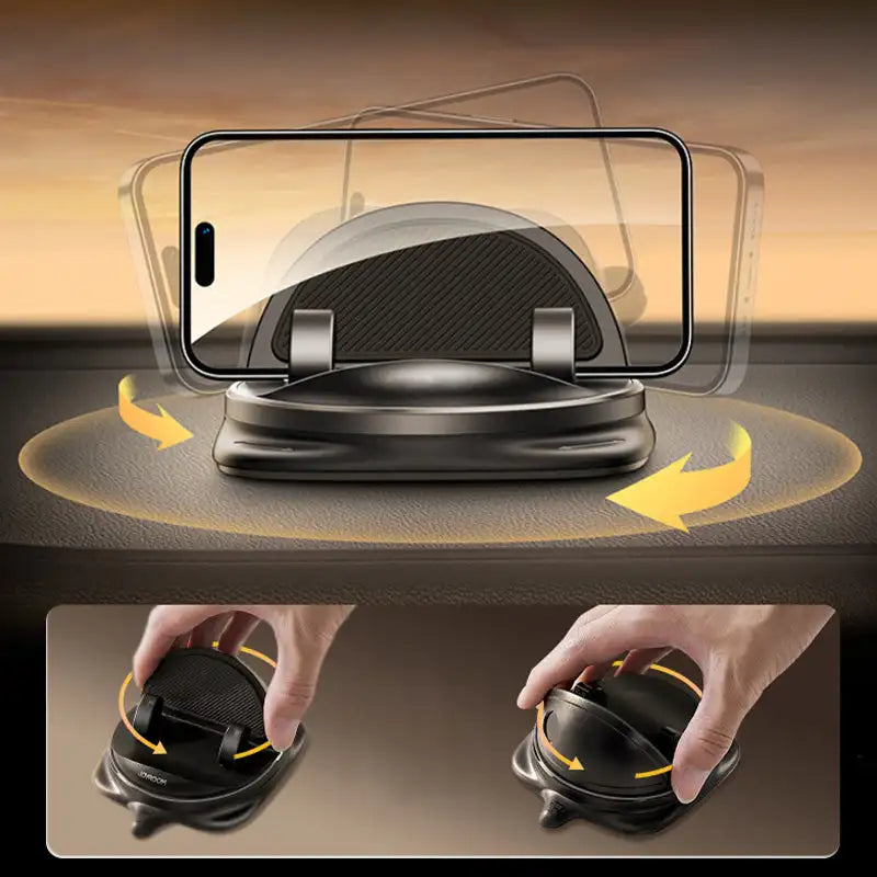 360° Draaibare Telefoonhouder voor in de Auto – Handig en Verstelbaar voor Perfecte Kijkhoeken