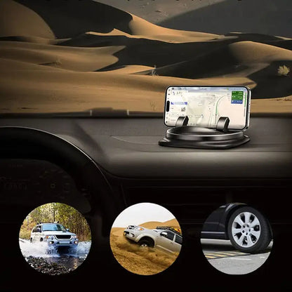 360° Draaibare Telefoonhouder voor in de Auto – Handig en Verstelbaar voor Perfecte Kijkhoeken