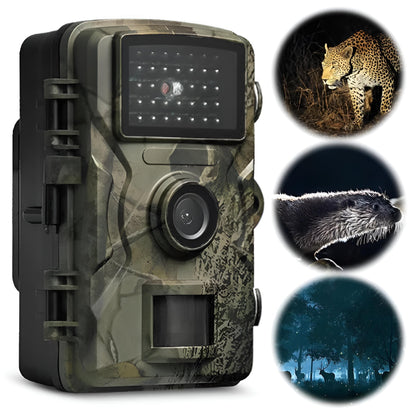 Outdoor Wildlife Camera with Night Vision for Animal Observation
