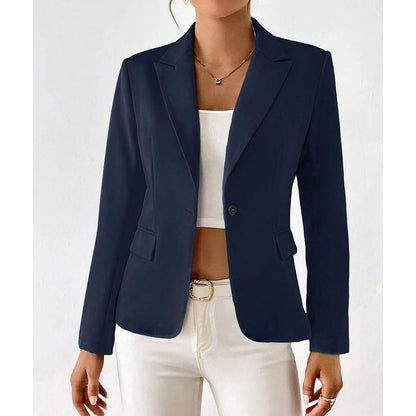 Lucinda - Blazer a un Bottone e a Maniche Lunghe