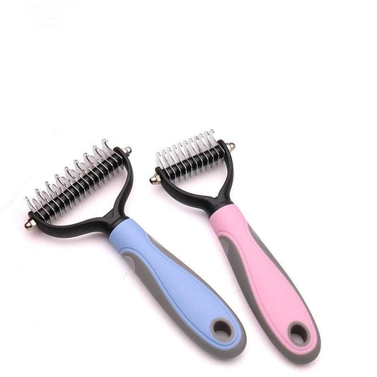 Dubbelzijdige Ontharing Kam voor Huisdieren - SmoothGroom
