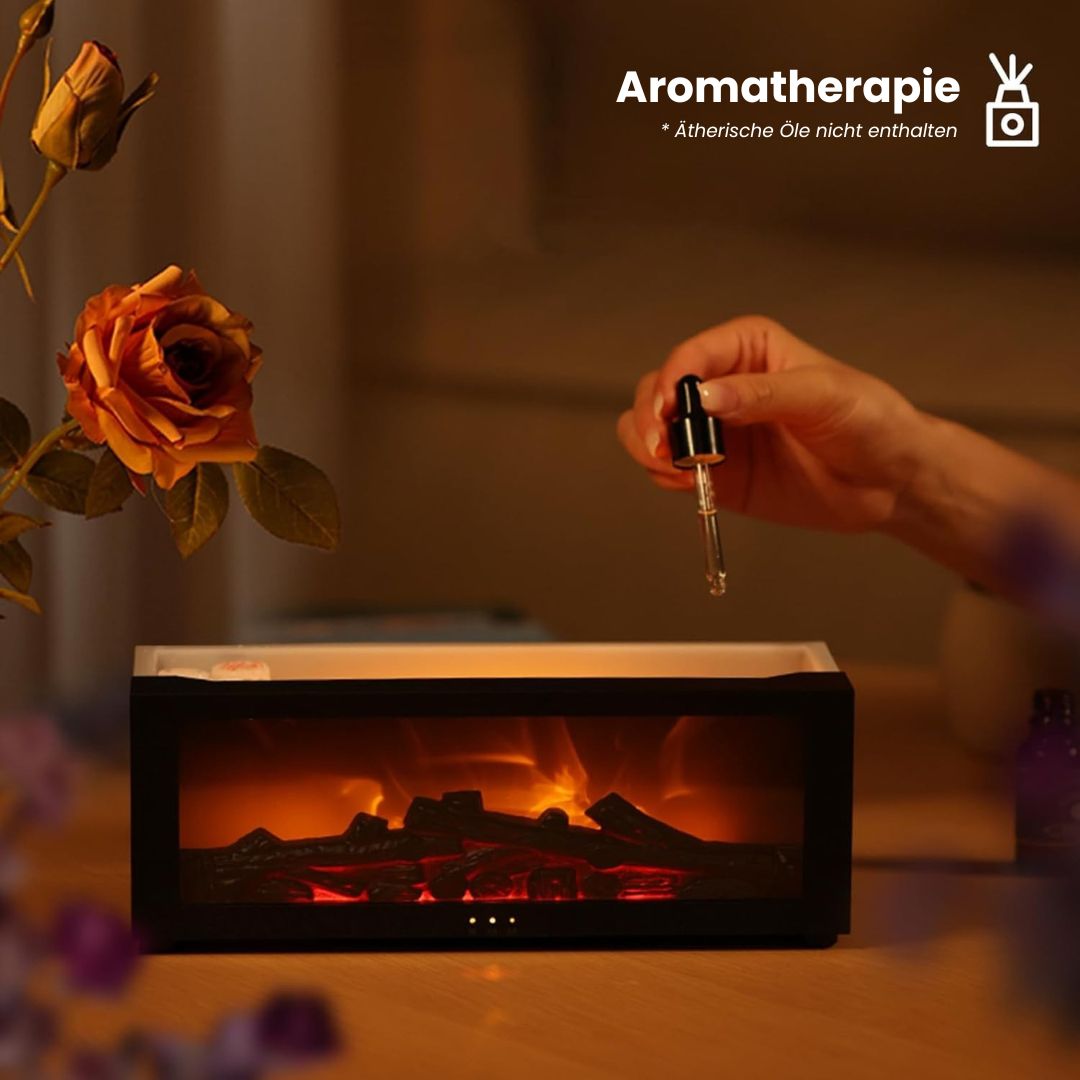 Aroma Diffuser | Elektrische Duftlampe mit Flammenoptik | DuftFlamme