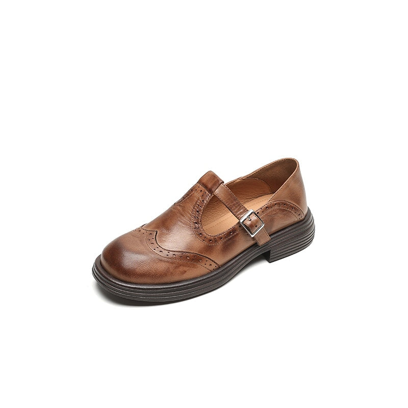 Cara | Leather Mary Jane Shoes