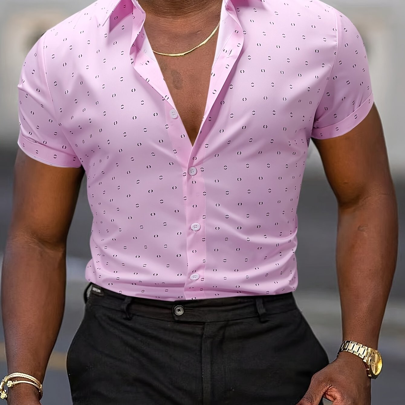 Duval Paris™ | CHEMISE D'ÉTÉ AVEC IMPRIMÉ