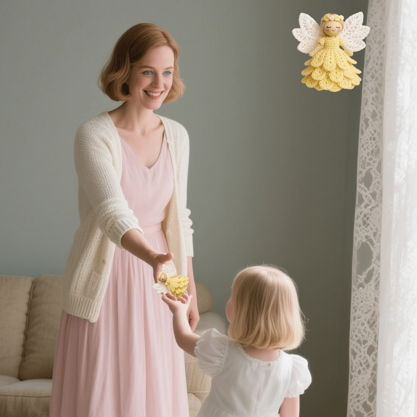 HandiCraft™ | DIY Crochet Angel Kit – Create Something Meaningful | 1+1 FREE
