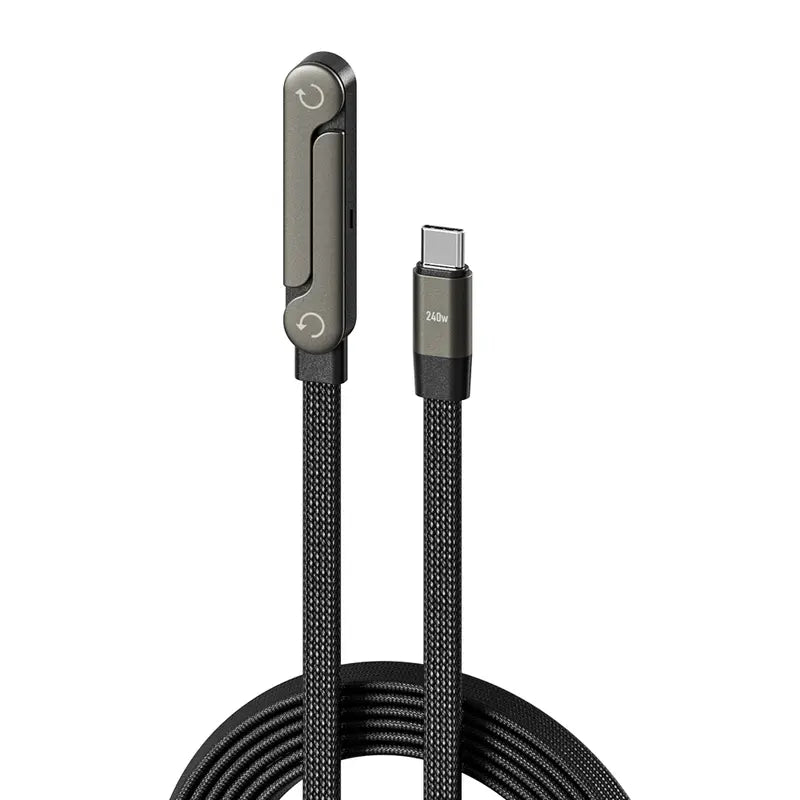 2-in-1 Unsichtbarer Handyhalter mit Ladekabel | 240W Superschnelles Laden