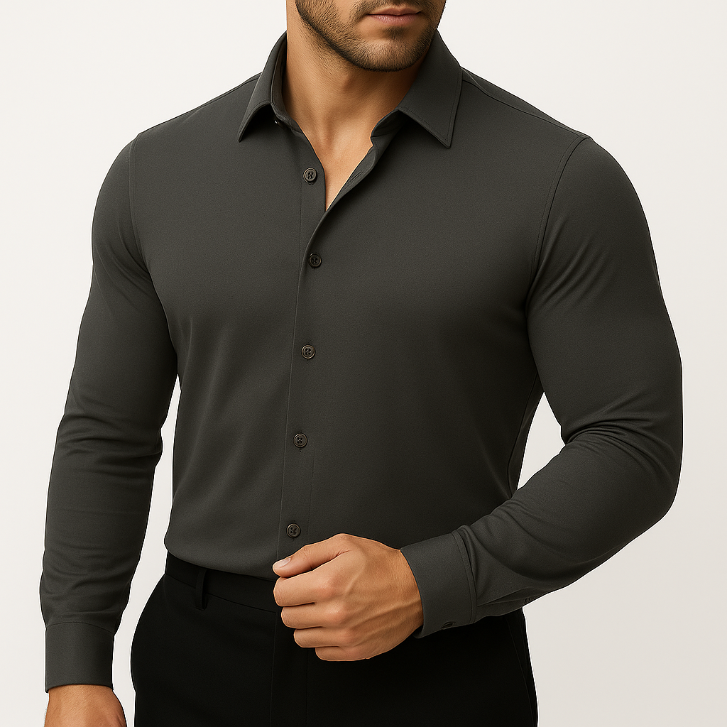 A Camisa Riviera- Camisa Elástica Masculina