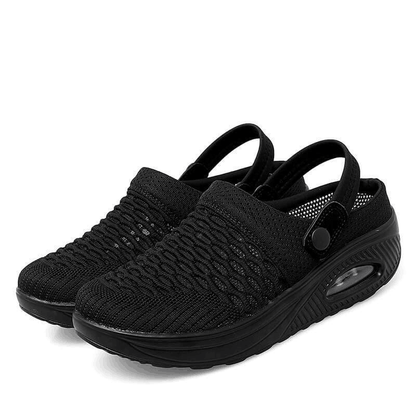 Kecha | Bequeme Slip-On Sneaker mit Strickobermaterial