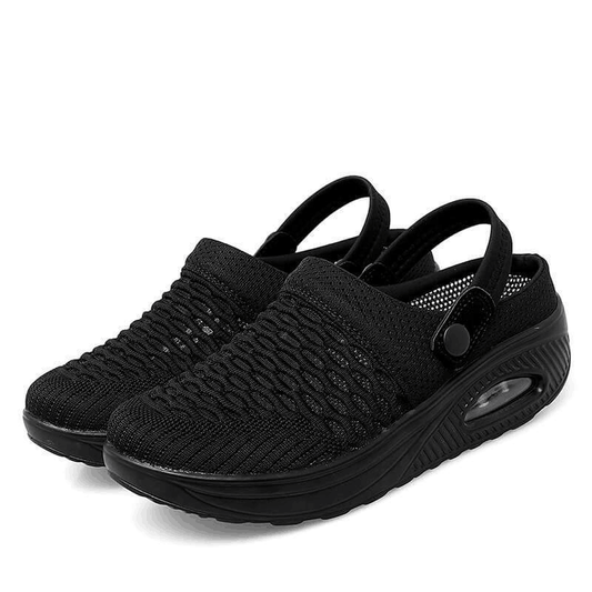 Kecha | Bequeme Slip-On Sneaker mit Strickobermaterial