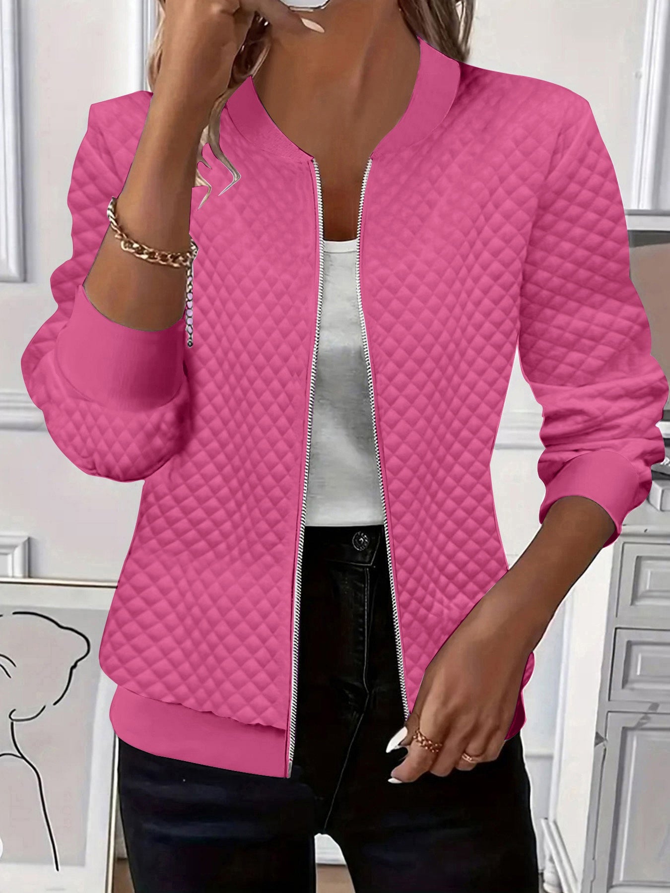 Veloura Ease™ Elegant Textured Jacket