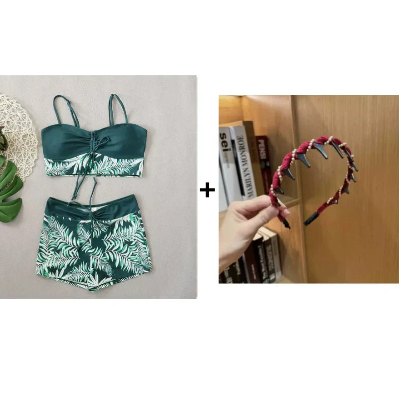Taline - Twee-delige Badpak met Print voor Dames