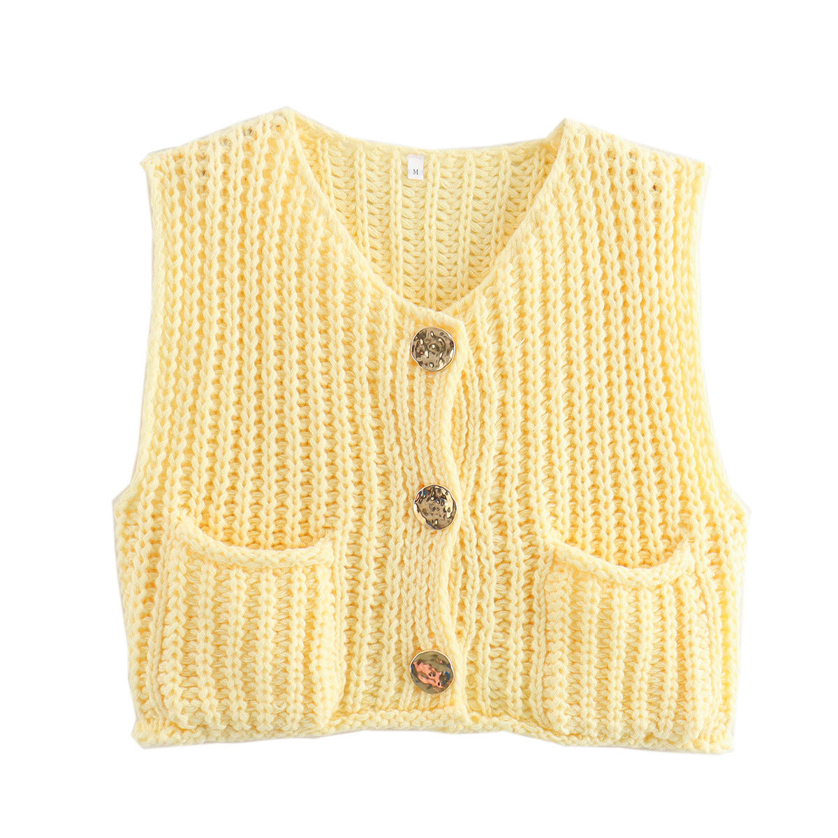 Madelin - Gilet en grosse maille texturée