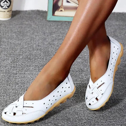 Yannah | Elegant Leather Moccasins