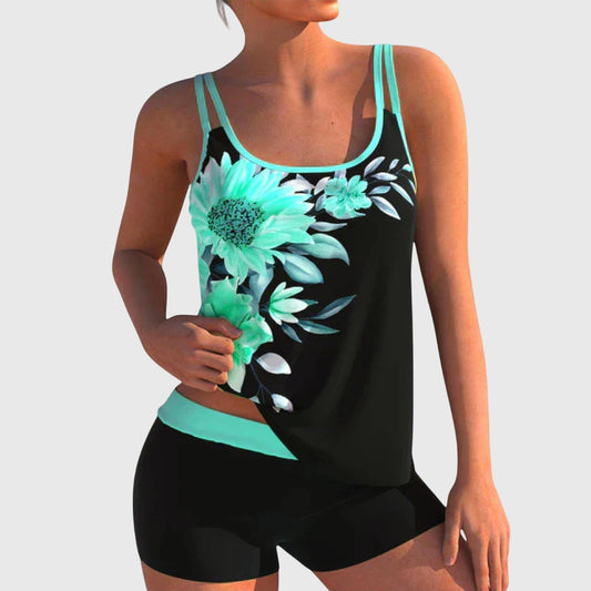 Flor | Conjunto de baño floral que cubre el vientre