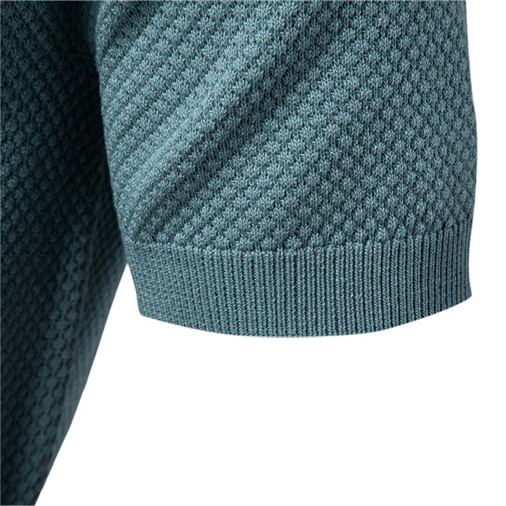 Tom Hollinger | Elegantes Herren-Strickpolo