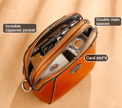 VexaLuxe™ Crossbody — Own Every Moment with Effortless Style and Unmatched Organization