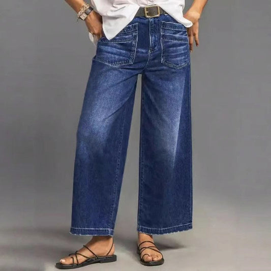 HaloStride™ — Embrace Confidence with Jeans That Honor Your Curves and Freedom