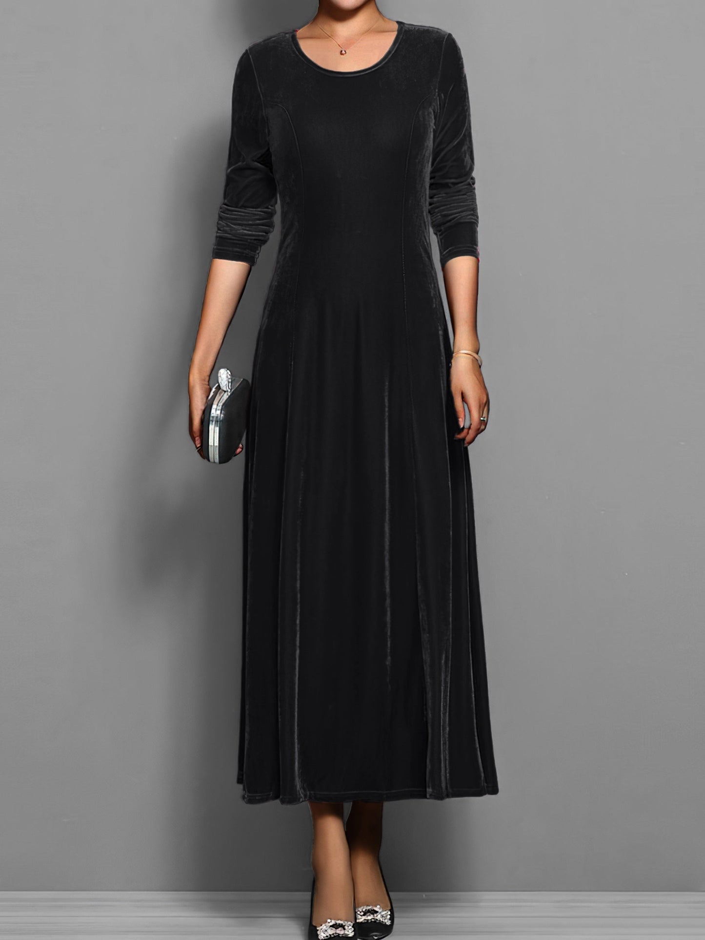 Soft Velvet Dress