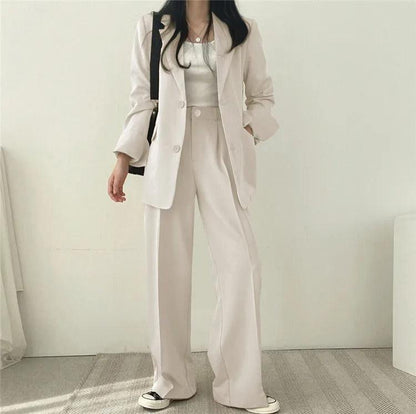 Hailey | Women Tailored Suit set z Long blazer