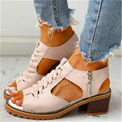 Benita - Orthopedic Sandal With Side Zipper