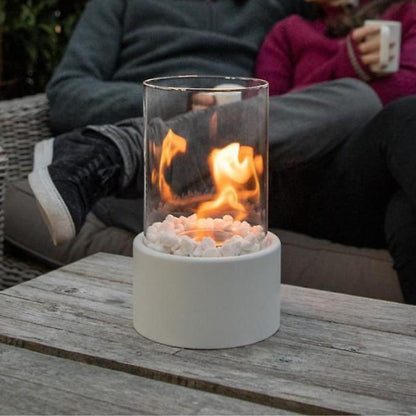 Bio-Ethanol-Tischkamin – Rauchfreie Flamme für Innen und Außen