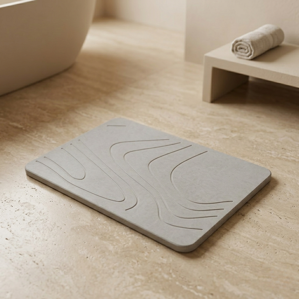 PureAura DryStone Bath Mat