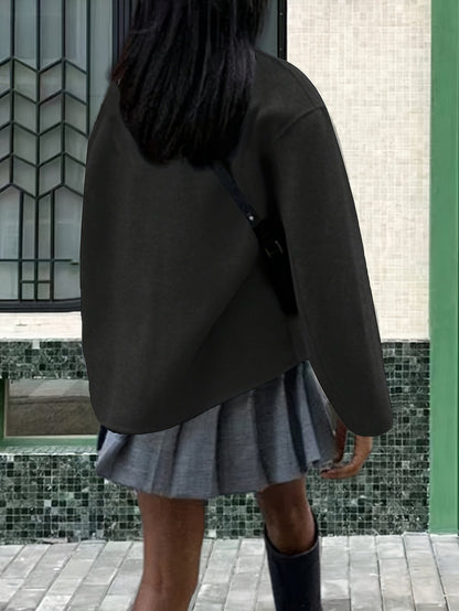 Deanne - Elégant Cappotto Doppiopetto Beige