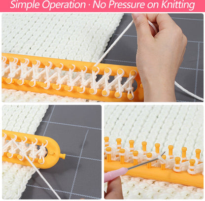 Needle-Free Knitting Loom – Easy, Portable Crafting for Everyone