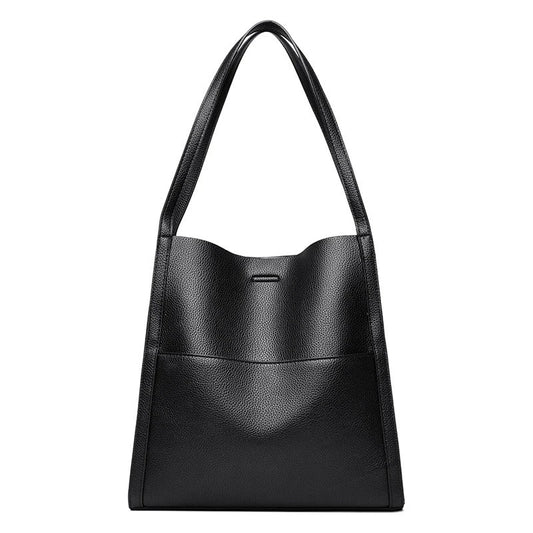 Classic Vegan Leather Crossbody Tote