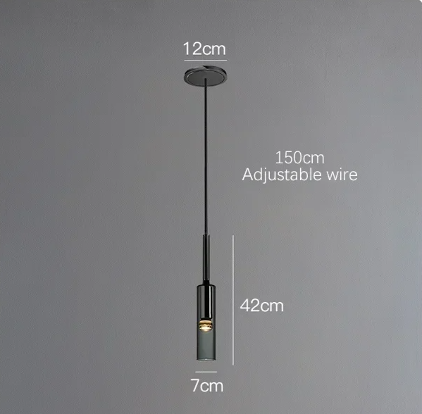 Nordic LumiSphere – Minimalistische Glazen LED Hanglamp