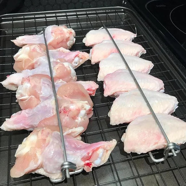 1 + 1 Gratis - Hähnchenflügel BBQ-Gabel