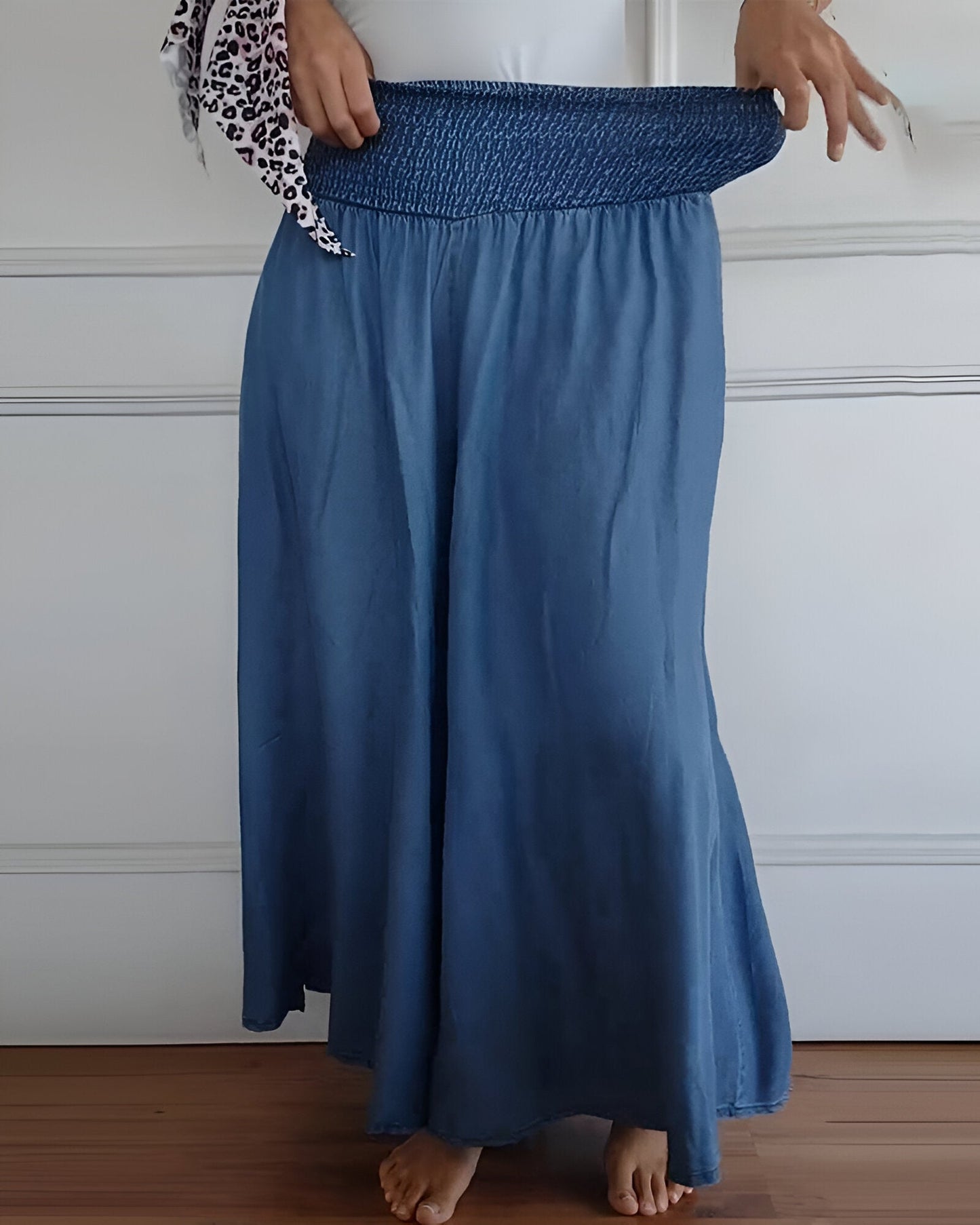 Comfortable pants with elastic waist