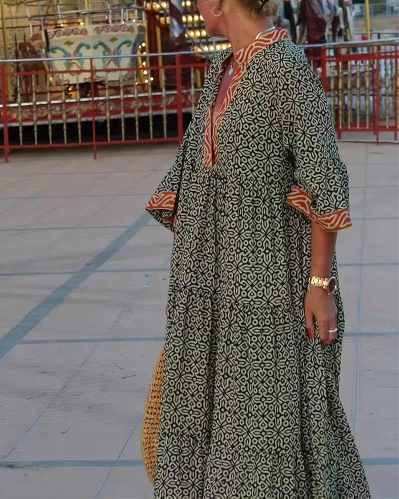 Talena™ Printed Dress